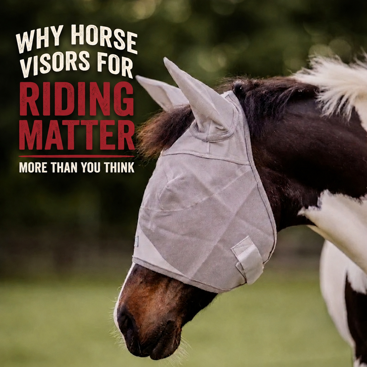 Why a Horse Visor for Riding Matters More Than Most Riders Realize