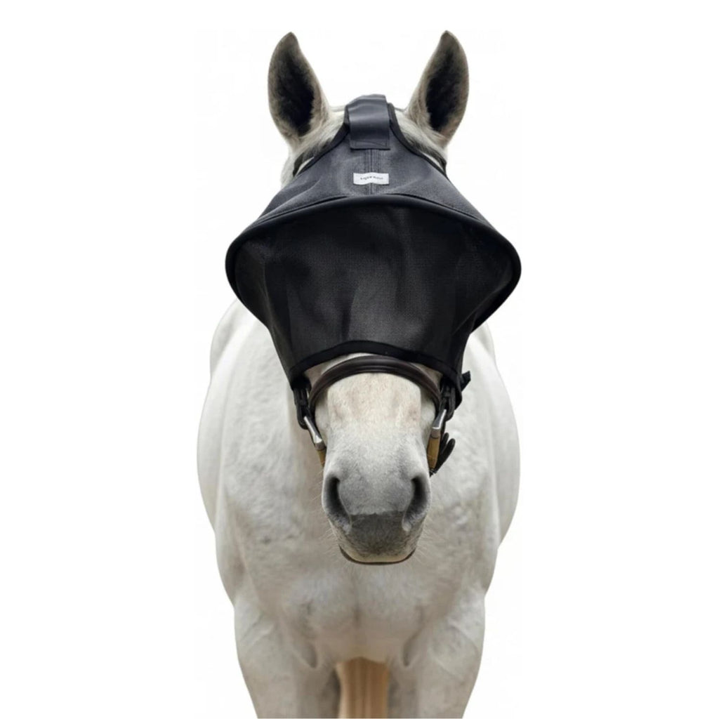TUFFTEQ 100% UV Eye Protection – Horse Fly Mask Visor for Riding & Recovery, Reinforced Built-in UV Shield, Adjustable Fit, Breathable, Attaches to Halter or Bridle