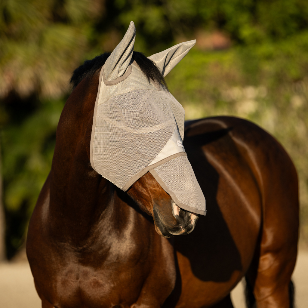 Horse Fly Mask with Nose & Ears Covers