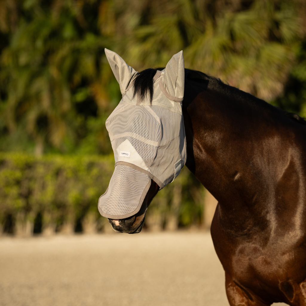 Horse Fly Mask with Nose & Ears Covers